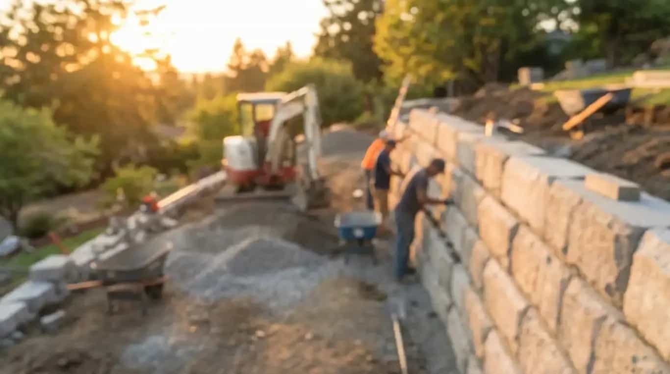 Retaining Walls in Calera