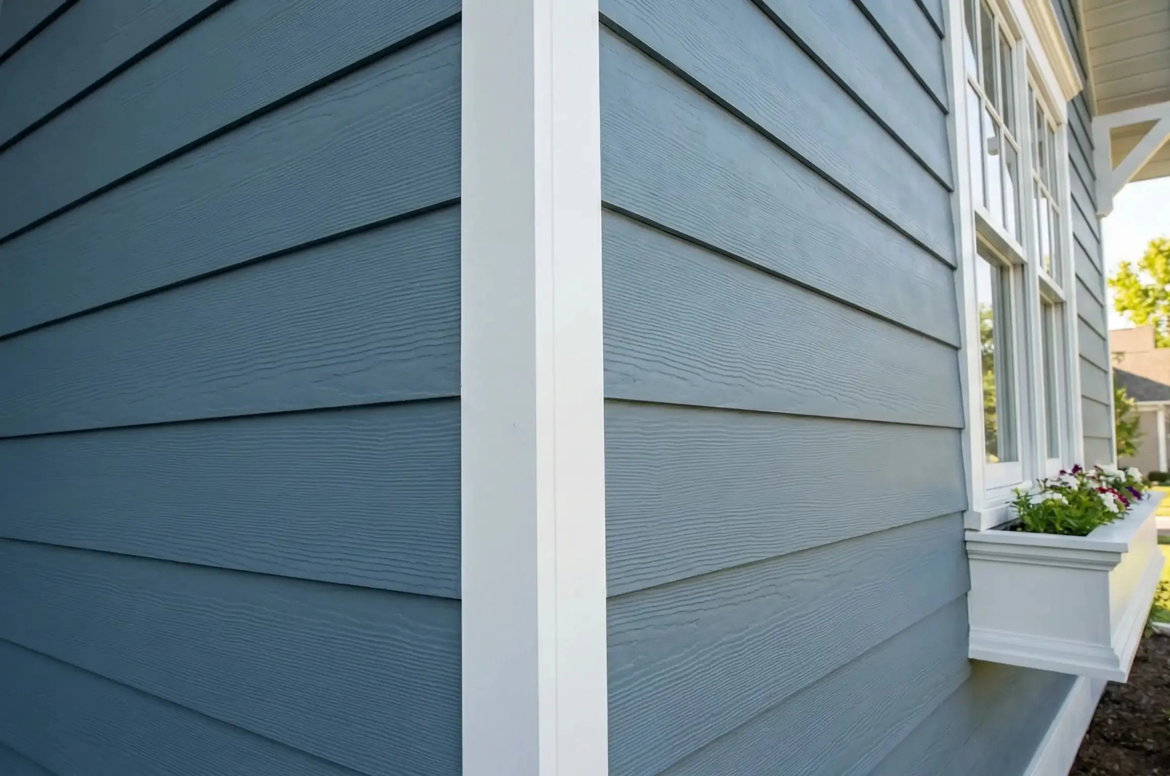 Damaged siding requiring repair on a Birmingham home
