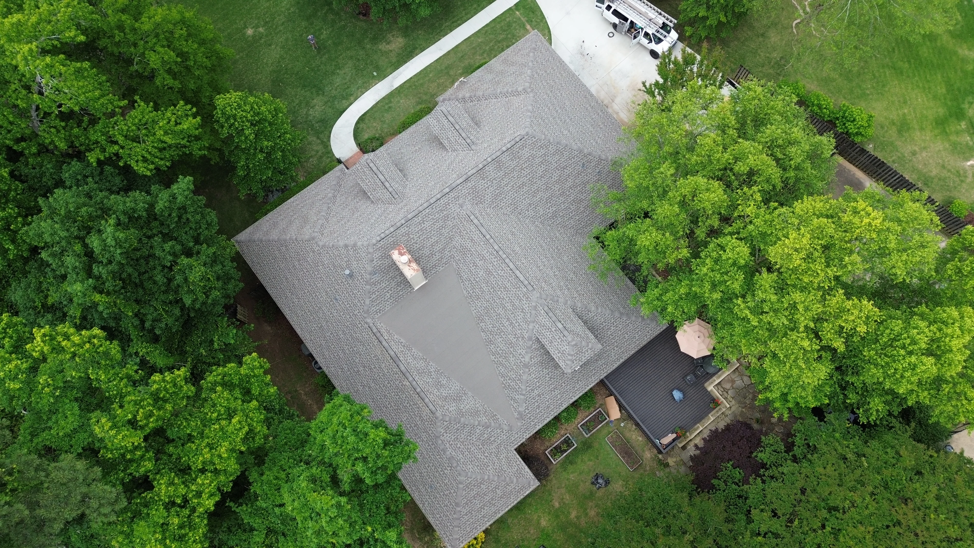 Beautiful luxury home with a perfect new roof in Birmingham, Alabama