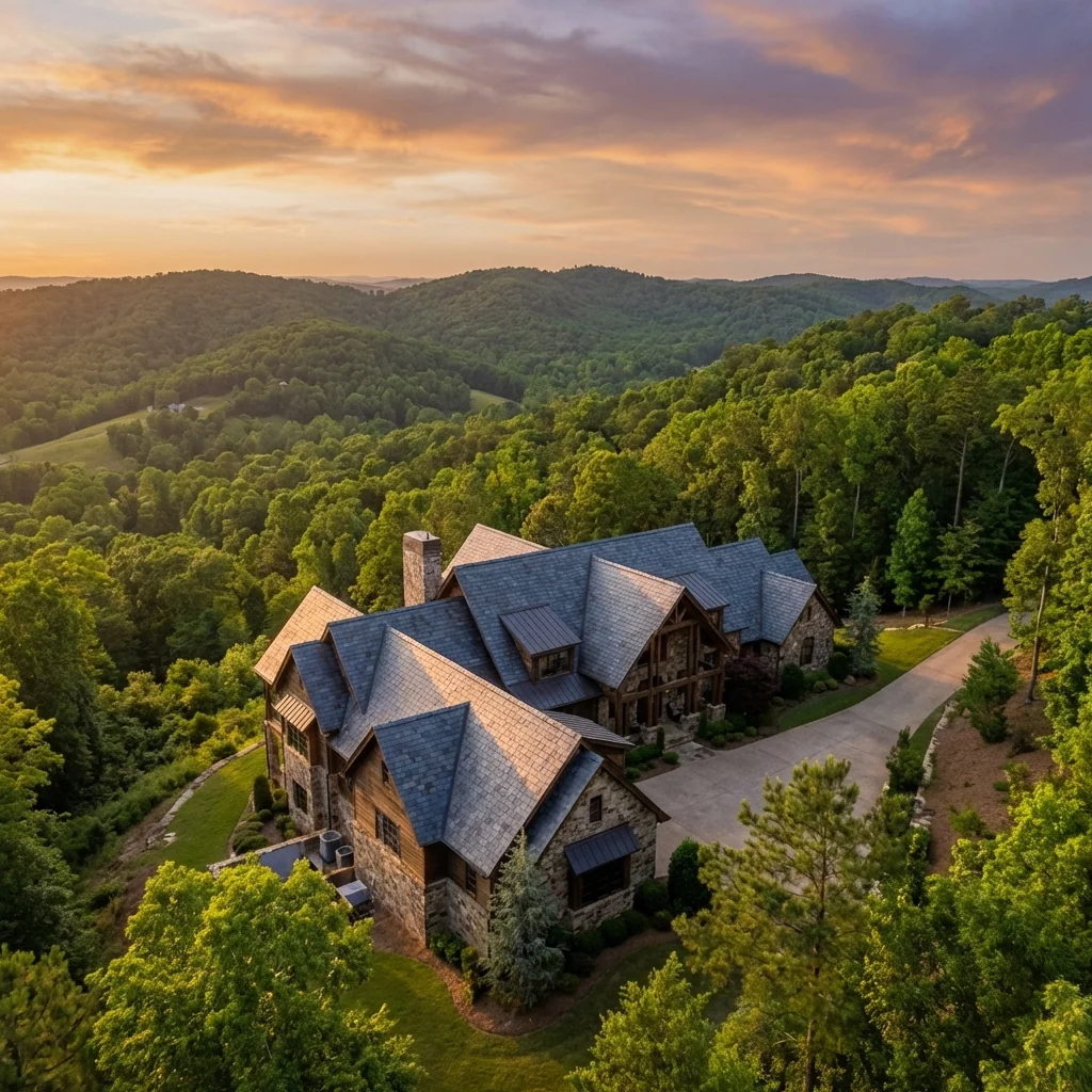 Birmingham home exterior handled by Patriot Roofing team