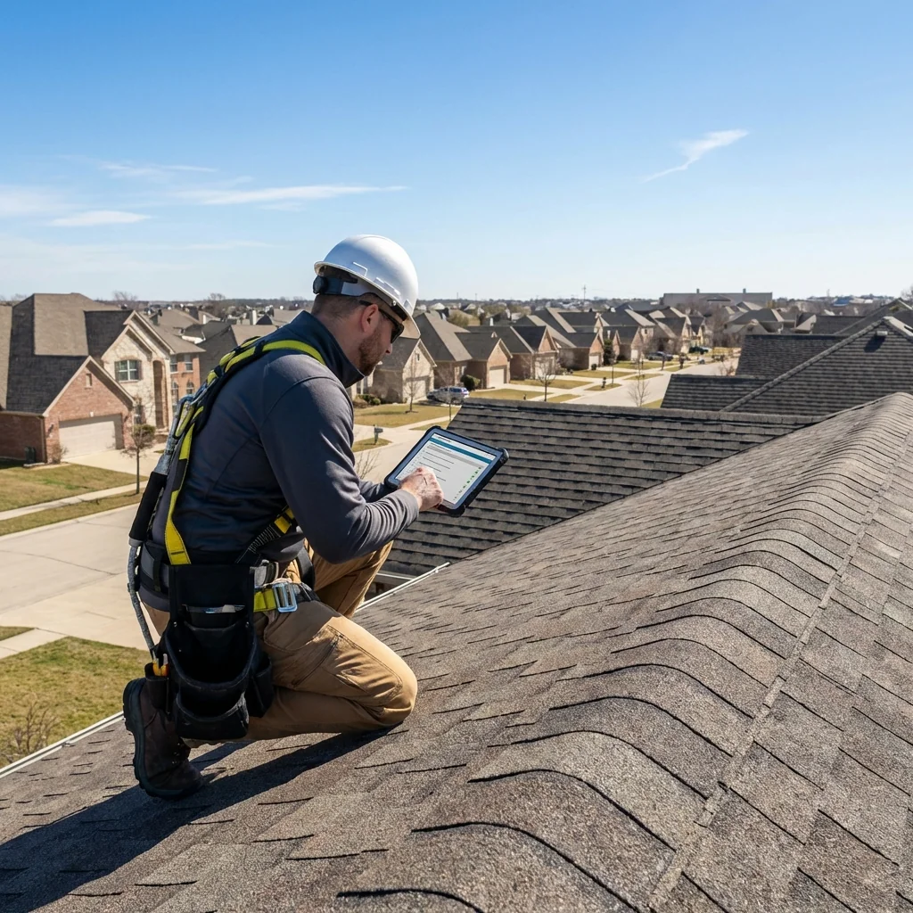 Roof inspection for insurance